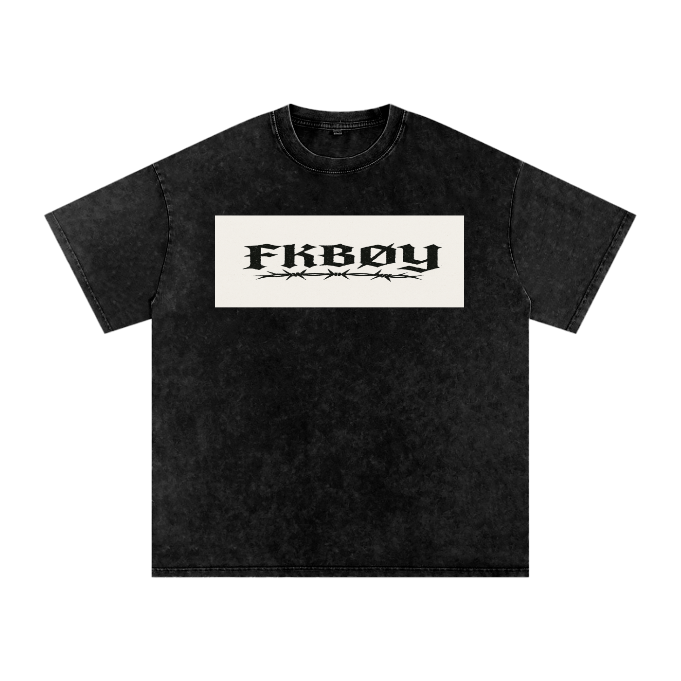 FKB v1 Snow Washed Oversized Cotton T-Shirt