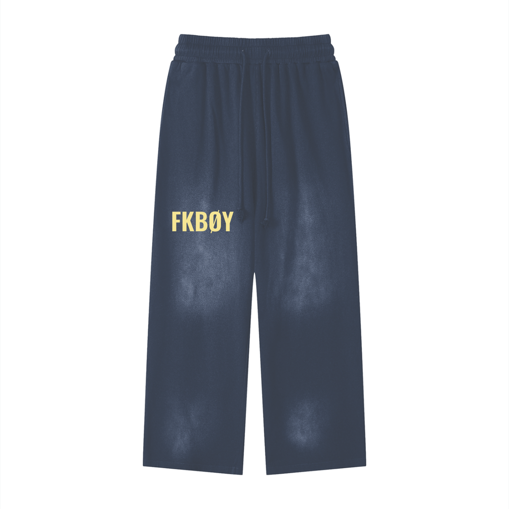 Sunfade Loose Fit Cotton Sweatpants