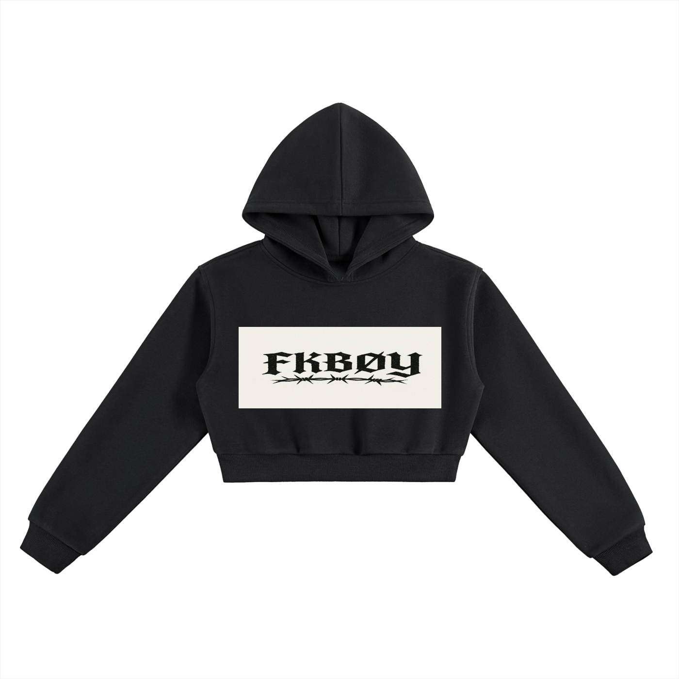 FKB ch1 Essential Cropped Hoodie