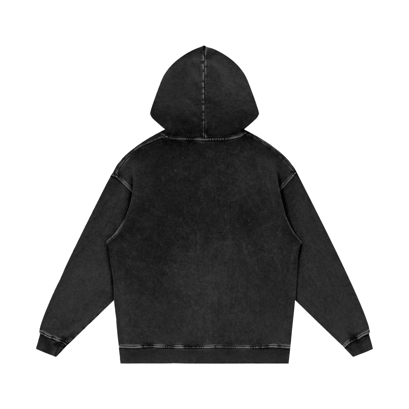 FKB sh1 Snow Washed Loose Cotton Hoodie