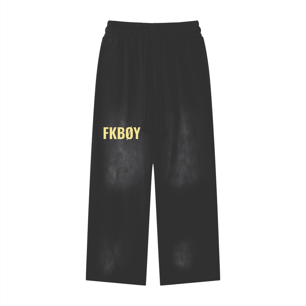 Sunfade Loose Fit Cotton Sweatpants